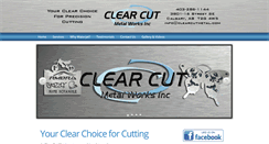 Desktop Screenshot of clearcutmetal.com